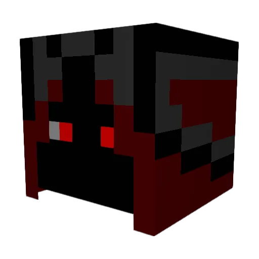 exwan Minecraft avatar head, 3D render