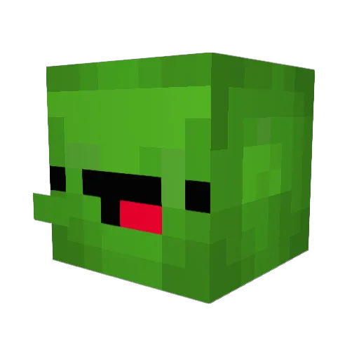 exzy11 Minecraft avatar head, 3D render