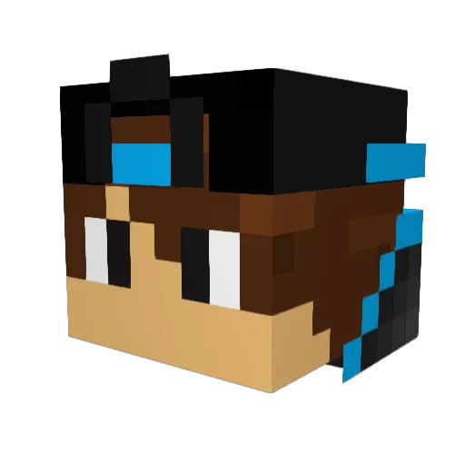eylove77 Minecraft avatar head, 3D render