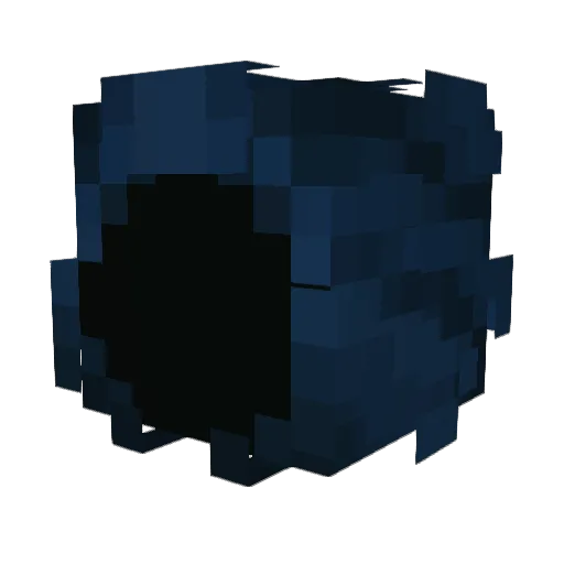 eyt Minecraft avatar head, 3D render