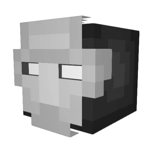 ezboiii Minecraft avatar head, 3D render
