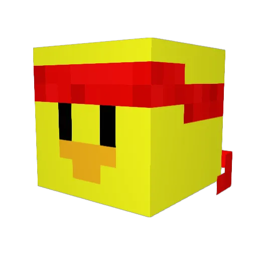 ezclapz210 Minecraft avatar head, 3D render