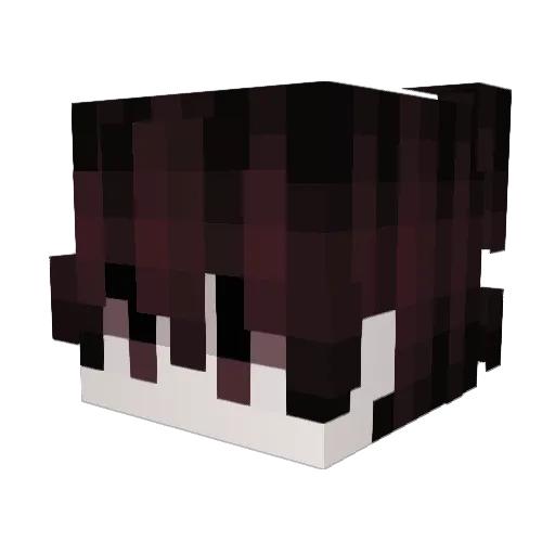 ezeeew Minecraft avatar head, 3D render