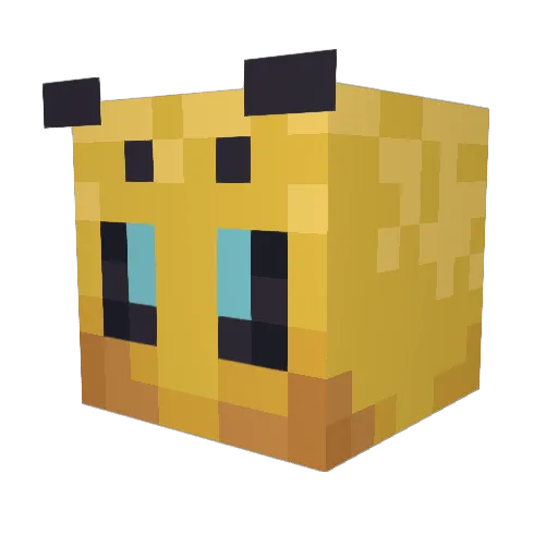 ezenk Minecraft avatar head, 3D render