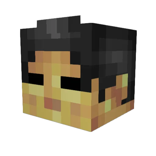 ezio511 Minecraft avatar head, 3D render