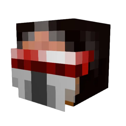 ezioaudi2587 Minecraft avatar head, 3D render