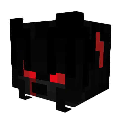 ezloss Minecraft avatar head, 3D render