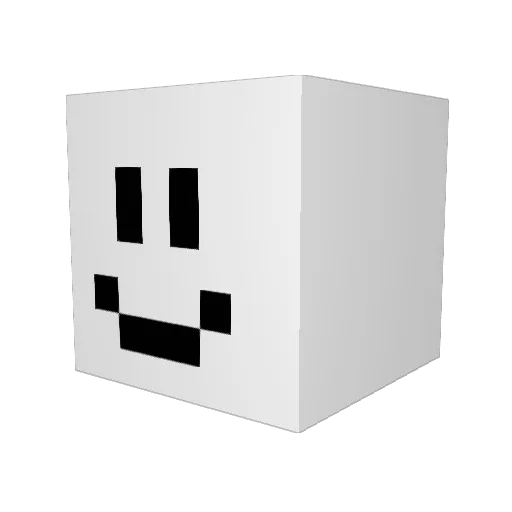 ezn1337 Minecraft avatar head, 3D render