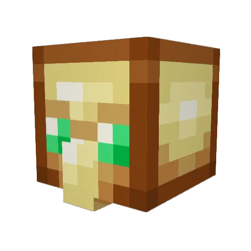 ezrasigmer Minecraft avatar head, 3D render
