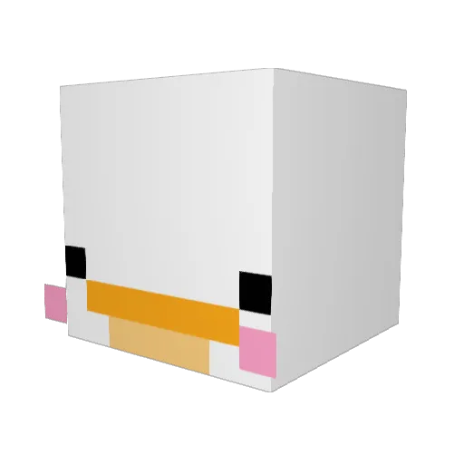 ezrayummy Minecraft avatar head, 3D render