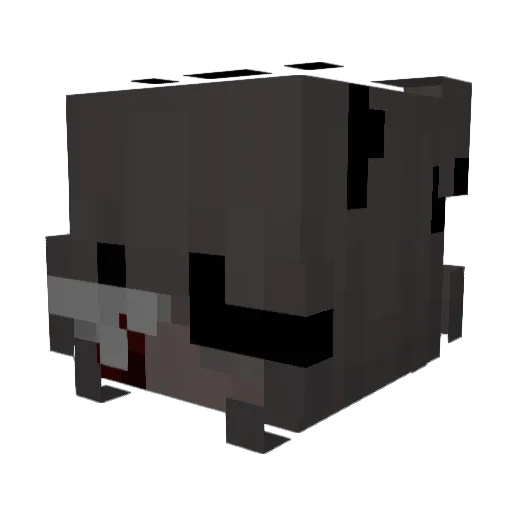 ezy_larysa12 Minecraft avatar head, 3D render