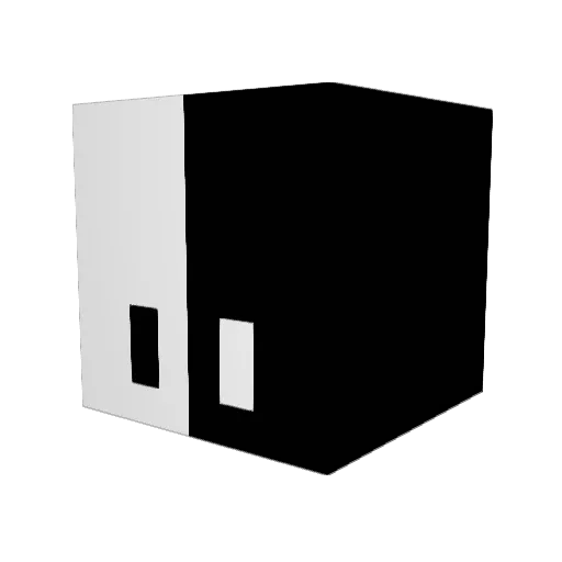 ezzo13337 Minecraft avatar head, 3D render