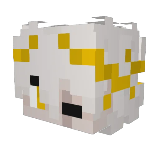 f0nh Minecraft avatar head, 3D render