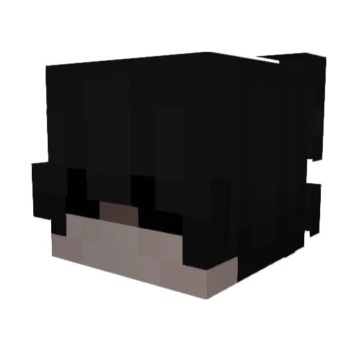 f1chilz Minecraft avatar head, 3D render