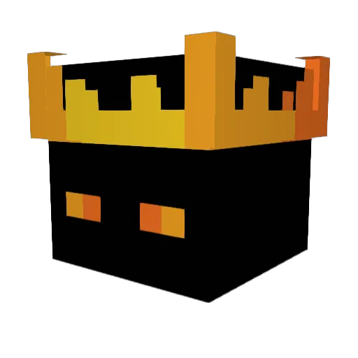 f1rthy Minecraft avatar head, 3D render
