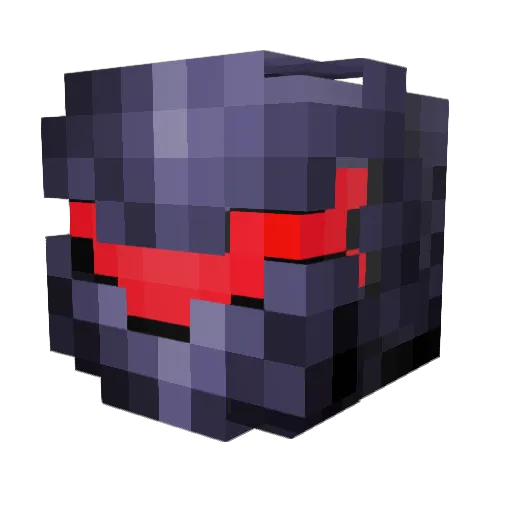 f1shl0rd Minecraft avatar head, 3D render