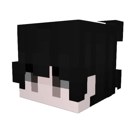 f3232 Minecraft avatar head, 3D render