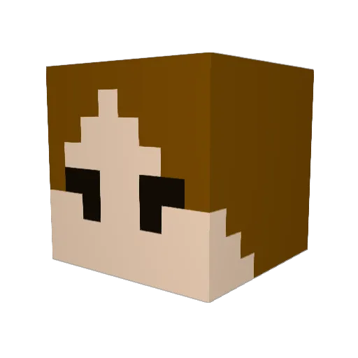f3rnpawz Minecraft avatar head, 3D render