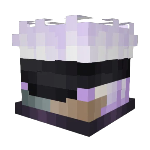 f5kye Minecraft avatar head, 3D render