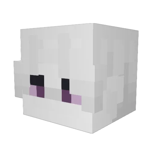 fARPYREXX Minecraft avatar head, 3D render