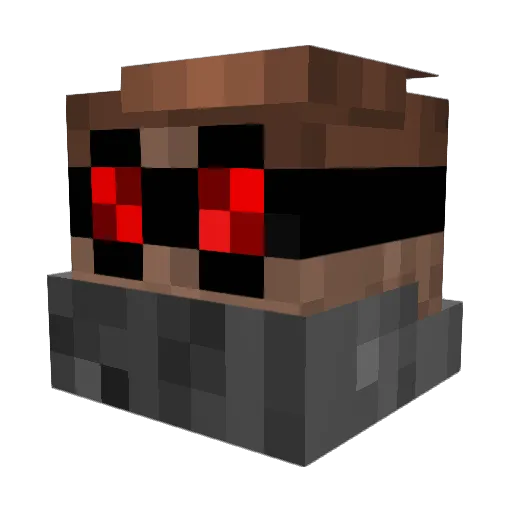 fOGGygo Minecraft avatar head, 3D render