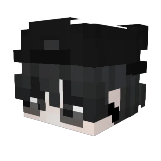 fPastelito Minecraft avatar head, 3D render