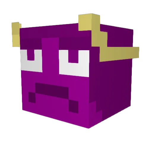 fRANCS_ Minecraft avatar head, 3D render