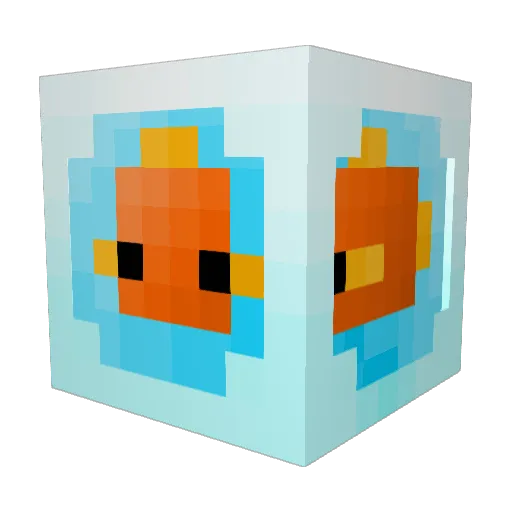 f_roggyy Minecraft avatar head, 3D render