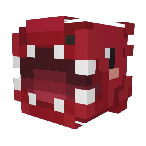 fa_nya Minecraft avatar head, 3D render