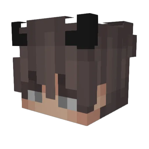 fabbo67 Minecraft avatar head, 3D render