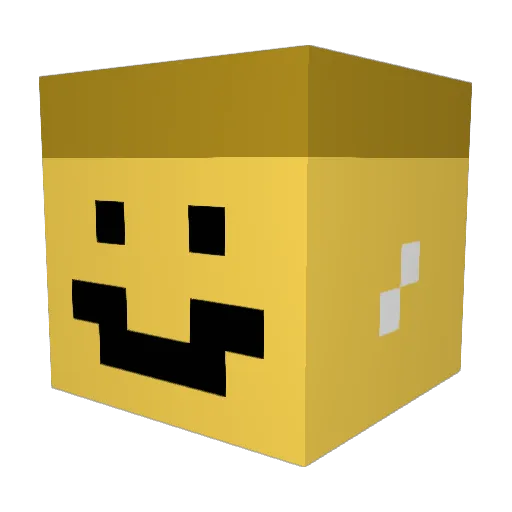 fabi773 Minecraft avatar head, 3D render