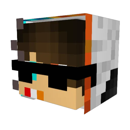 fabia1111111 Minecraft avatar head, 3D render
