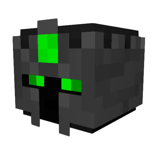 fabian645 Minecraft avatar head, 3D render