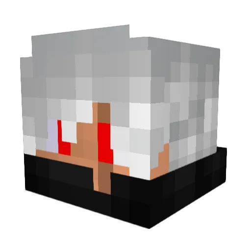 fabien_80 Minecraft avatar head, 3D render