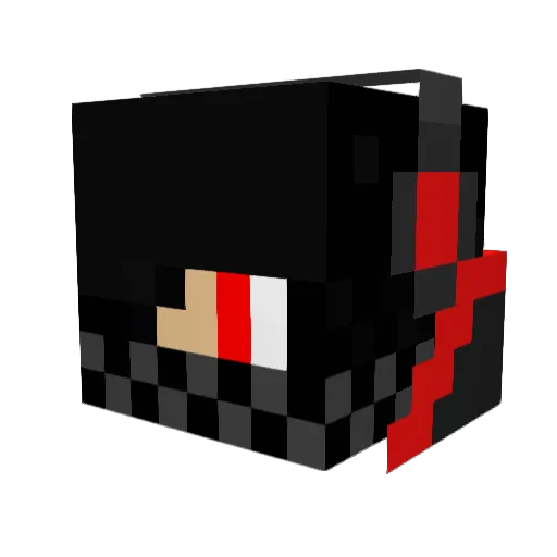 fabio2608 Minecraft avatar head, 3D render