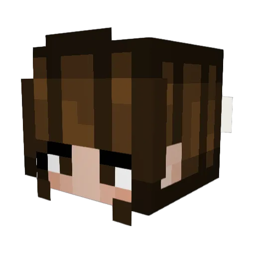 fablebo Minecraft avatar head, 3D render