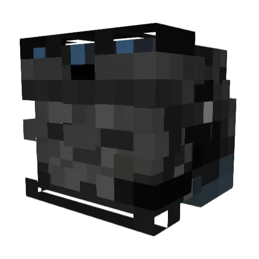 fabrycio__ Minecraft avatar head, 3D render