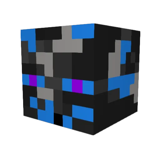 fabys Minecraft avatar head, 3D render