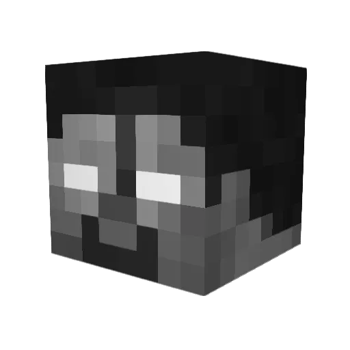 facu_cl Minecraft avatar head, 3D render