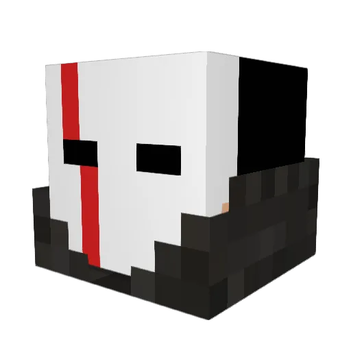 facundo0210 Minecraft avatar head, 3D render