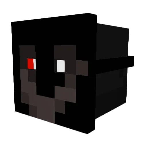 faddar Minecraft avatar head, 3D render