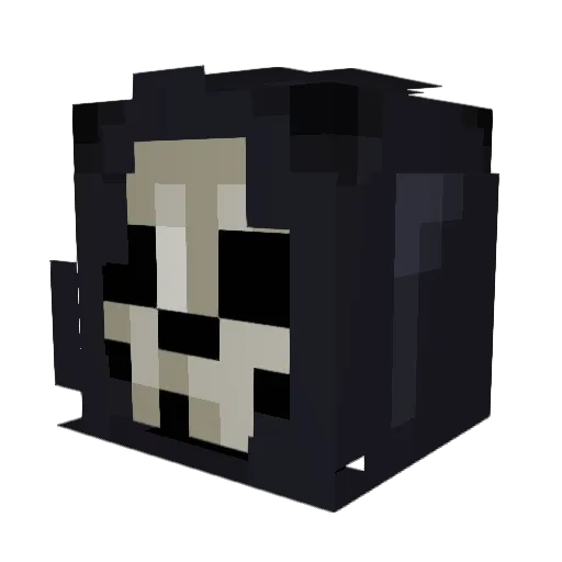 fadedasf14 Minecraft avatar head, 3D render