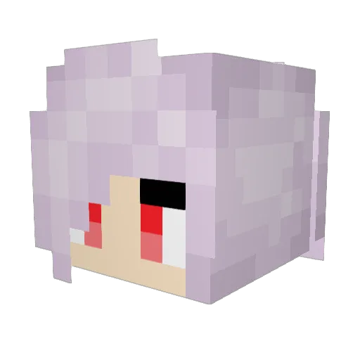 faerywish Minecraft avatar head, 3D render