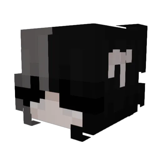 faifers_ Minecraft avatar head, 3D render