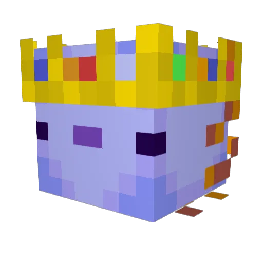 failure2011 Minecraft avatar head, 3D render