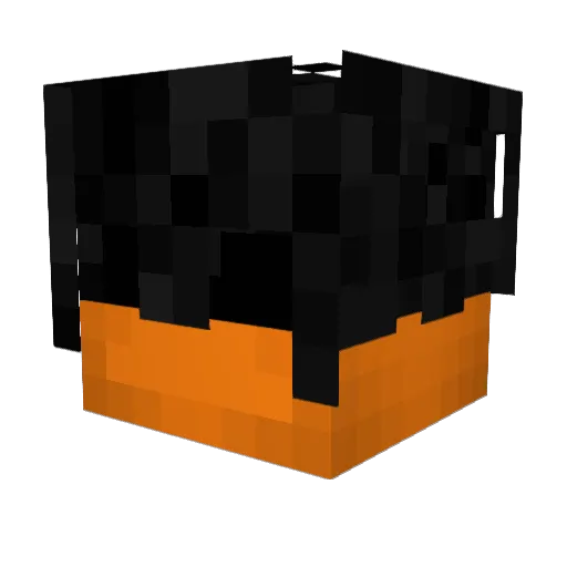 faisal_gaming Minecraft avatar head, 3D render
