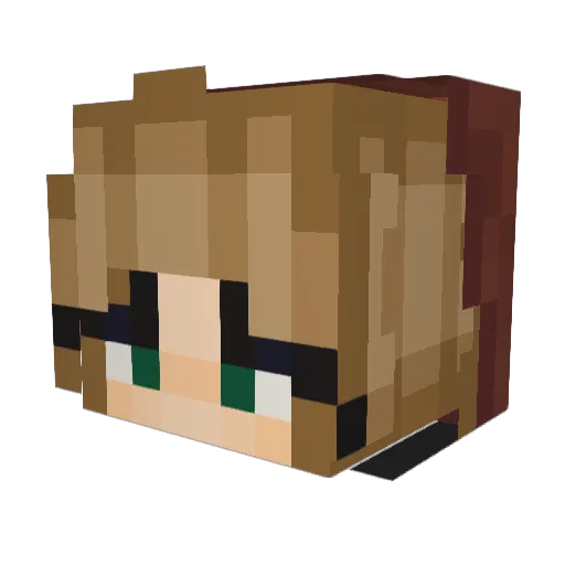 faith1472 Minecraft avatar head, 3D render
