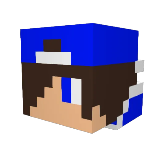 faithfuldread9 Minecraft avatar head, 3D render