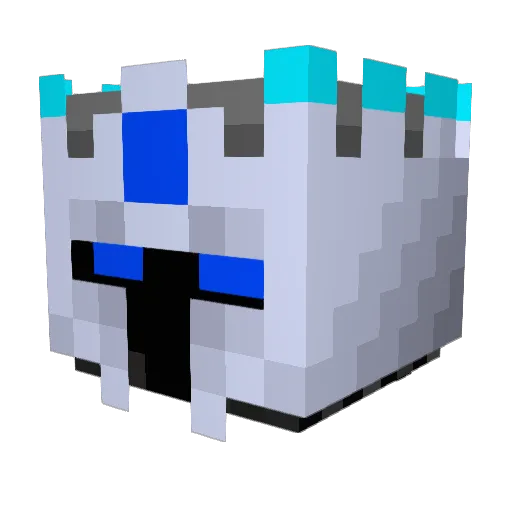 faithwarrior Minecraft avatar head, 3D render