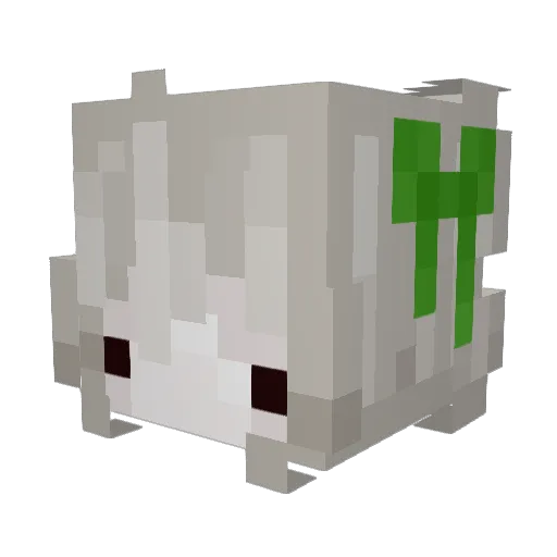 faiyeni Minecraft avatar head, 3D render